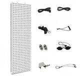 Set of accessories including a large rectangular LED panel with small components.  It is an ideal value LED device purchase.