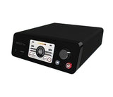 Black electronic device with control panel. It is a great value aesthetic laser purchase.