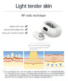 RF radio skin treatment device with text and illustrations.