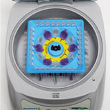 Image showing close up of several small device equipments on a rotor required for lab and medical research.