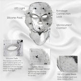 (IMAGES) LED Skin Care Mask for Face and Neck CE-Cleared Pro 7