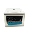 A portable centrifuge machine with a digital display and multiple settings, designed for laboratory use. It is an ideal centrifugation device purchase.