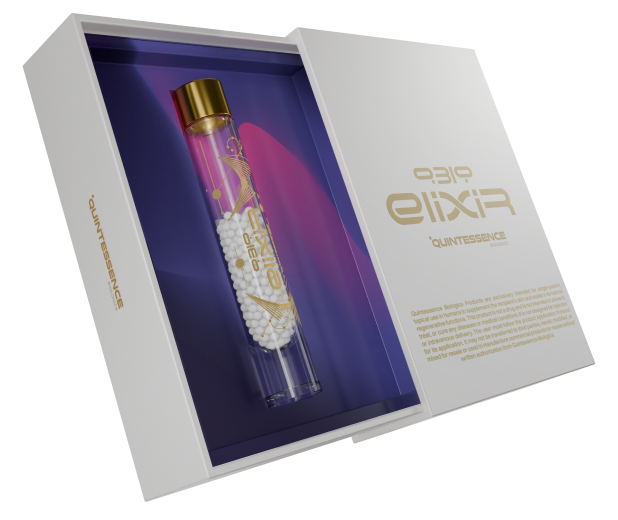 QBio Elixir Clinical-Grade Lyophilized Exosome Skin Rejuvenation Kit