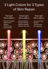 4D LED Silicone Light Therapy Mask