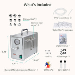 Professional Diamond Microdermabrasion with Spray Device