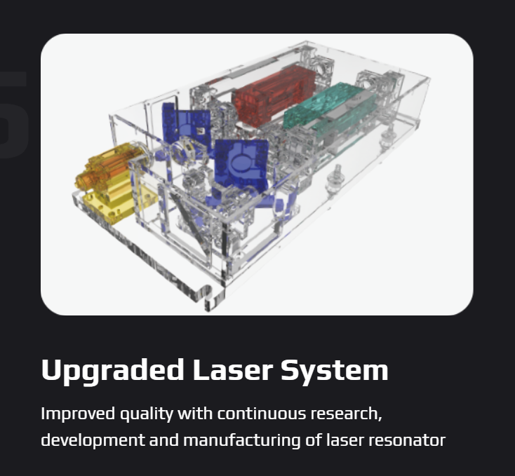 A black Bison Medical device with a upgraded dual ND:YAG and Alexandrite laser system. It is a great value for Laser purchase.