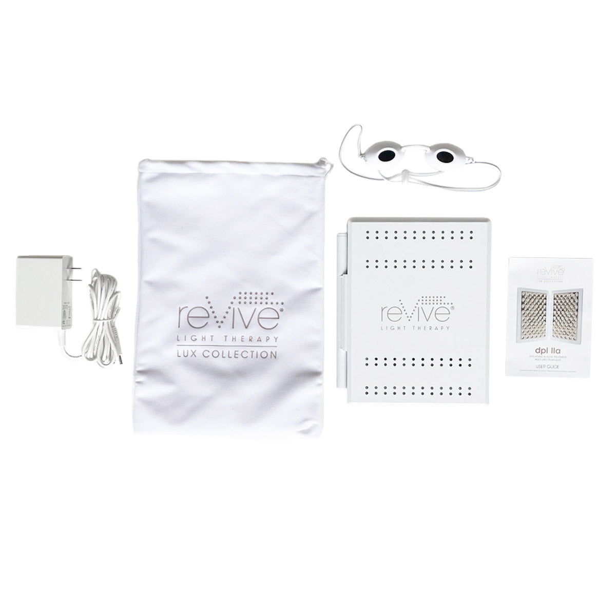 Revive Light Therapy Lux Collection comes in a beautiful packaging with all necessary accessories. It is great red light device purchase.