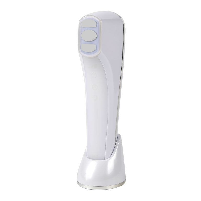 White handheld device with a control button component on a white background. It is an ideal EMS device purchase.