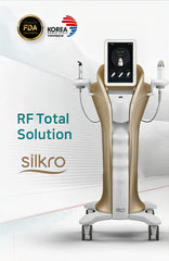 Silkro RF Total Solution device by Hironic is FDA Approved. Its is an ideal value RF device purchase.
