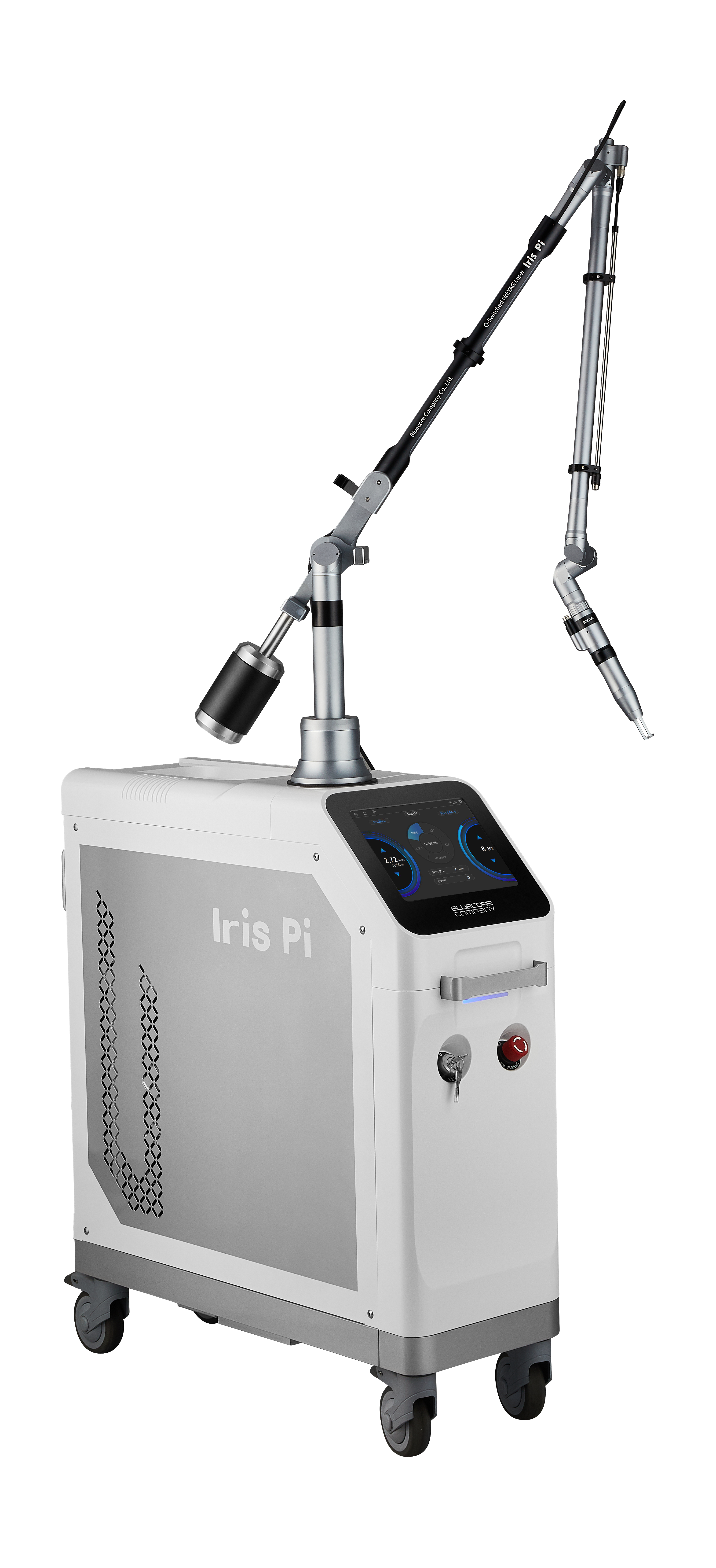 IRIS PI Medical device with a digital display and control panel. It is an ideal purchase laser device system purchase.