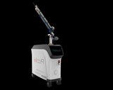 PicoIris® Advanced 5-Mode Picosecond Laser medical device with a nozzle on wheels. It is an ideal laser device purchase.