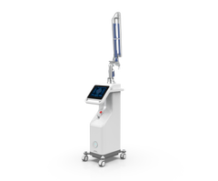 Fractional CO2 Aesthetic Laser Medical device with a digital screen and nozzle. It is an ideal laser device purchase. 