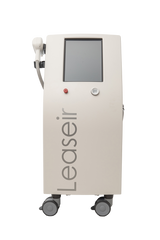 Leaseir medical device on wheels with a digital screen and control buttons. It is a great value aesthetic laser purchase.