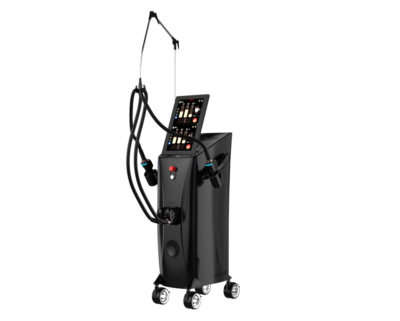PZLASER EOSICE® Max Diode Laser medical device with wheels and a control panel. It is an ideal laser purchase.