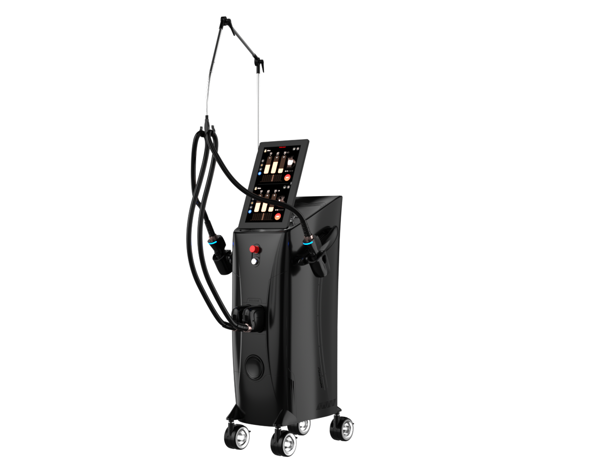 PZLASER EOSICE® Max Diode Laser medical device with wheels and a control panel. It is an ideal laser purchase.