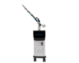 PicoIris® Advanced 5-Mode Picosecond Laser medical device with a long nozzle on wheels. It is an ideal laser device purchase.