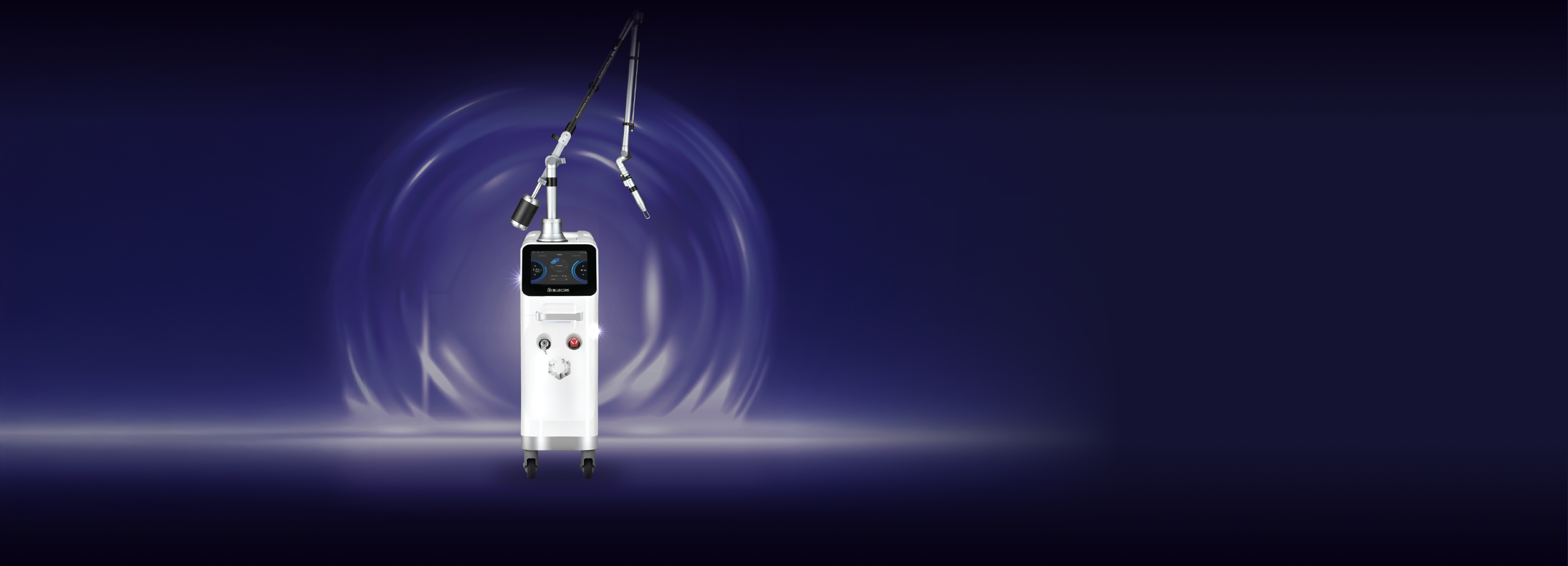 IRIS PI Medical device with a full view of digital display and control panel. It is an ideal purchase laser device system purchase.