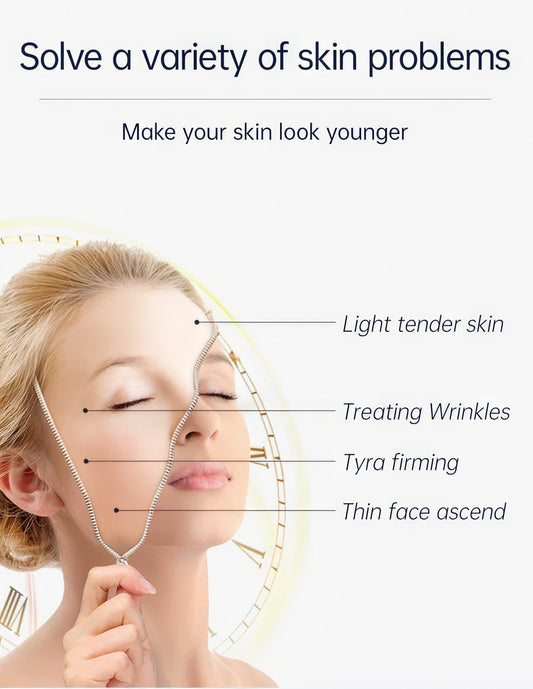 Four Color LED Light Therapy Silicone Mask – App Controlled