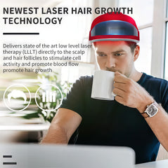 Advanced Hair Growth Helmet With Red Light Therapy