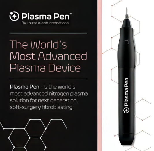 Plasma Pen by Louise Walsh International that firms the face, treats skin tags, and reduces the appearance of fine lines and wrinkles. 