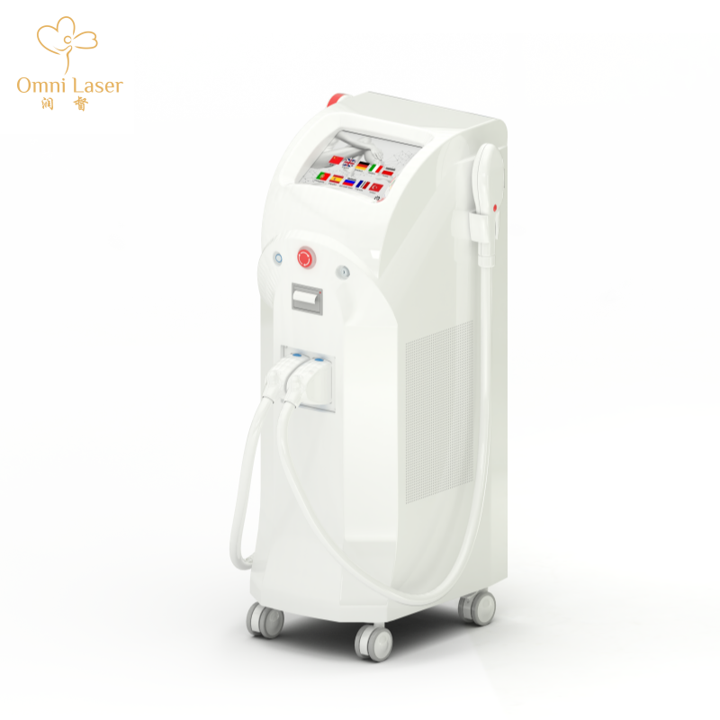 Omni SHR 600A IPL Aesthetic Device on white background