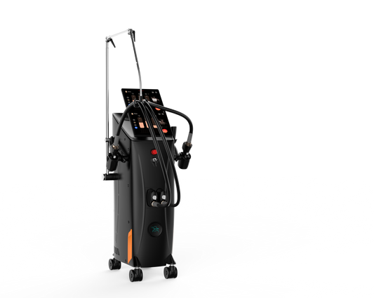 PZLASER EOSICE® Max Diode Laser medical device with wheels and a control panel. It is an ideal laser purchase.