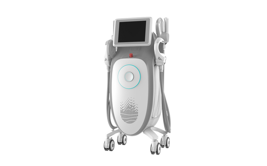 PZLASER UMS Sculptor medical device with a digital screen, two device handhelds on wheels. It is an ideal laser device purchase.