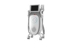 PZLASER UMS Sculptor medical device with a digital screen, two device handhelds on wheels. It is an ideal laser device purchase.