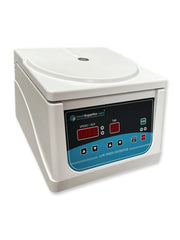 A portable centrifuge machine with a digital display and multiple settings, designed for laboratory use. It is an ideal centrifugation device purchase.