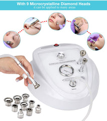 Image explaining the various applications on face of a person. Diamond microdermabrasion machine is an ideal device purchase.