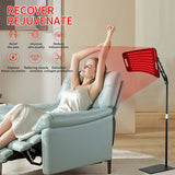 Image showing different benefits related to recover and rejuvenation of skin. It is an ideal LED device purchase.