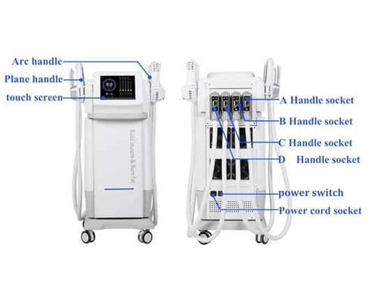 A professional non-invasive body contouring device with all the controls explained. It is a great EMS value purchase.