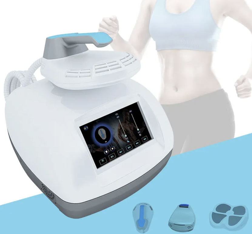 Body contouring machine with a digital display and control buttons. It is a great value laser purchase. 