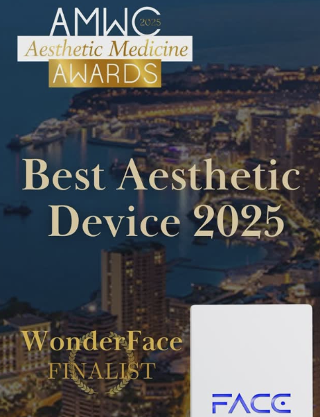 Best Aesthetic Device 2025 Awards Finalist "WonderFace"