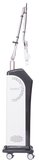 Portable vacuum cleaner with wheels on a white background. It is an ideal device purchase.